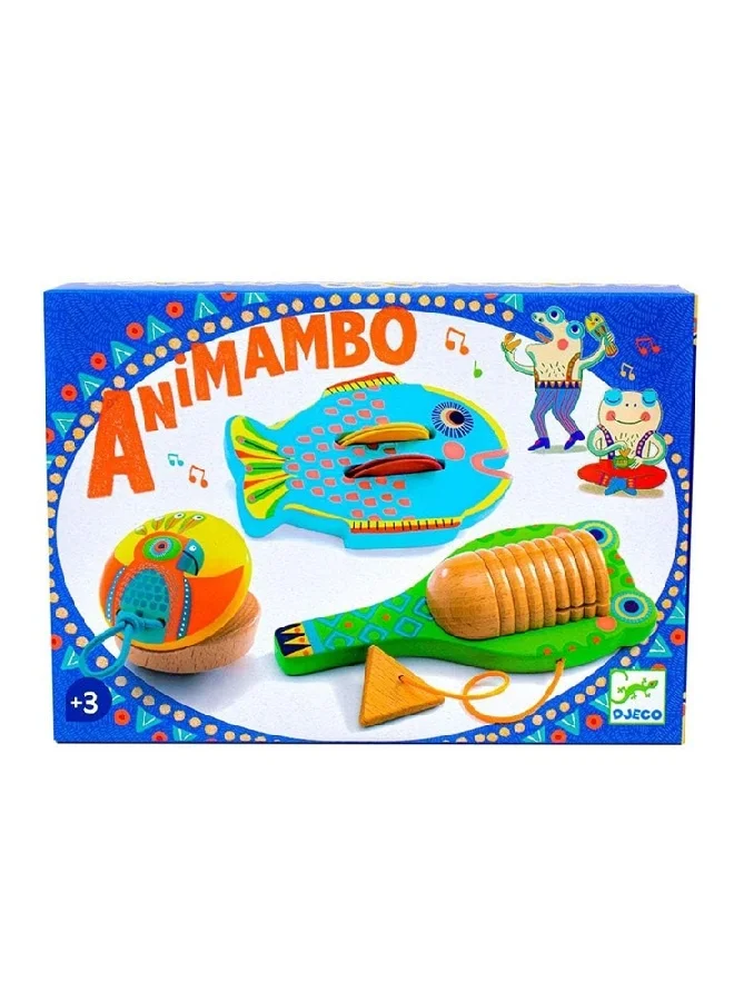 DJECO Animambo Set Of 3 Percussions
