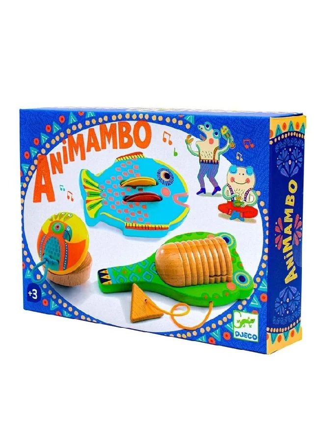 دجيكو مجموعة Animambo من 3 قطع إيقاعية