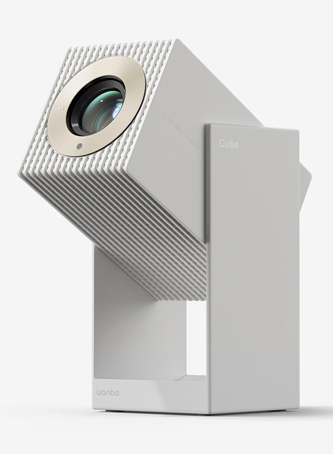 wanbo Cube 2 Pro Smart LED Projector Full HD 1080p, 500 ANSI lm, Gimbal 230° Auto-Focus & Keystone, Android TV 11, Bluetooth 5.0, Home Cinema Portable N70389930LEB white - Image 4