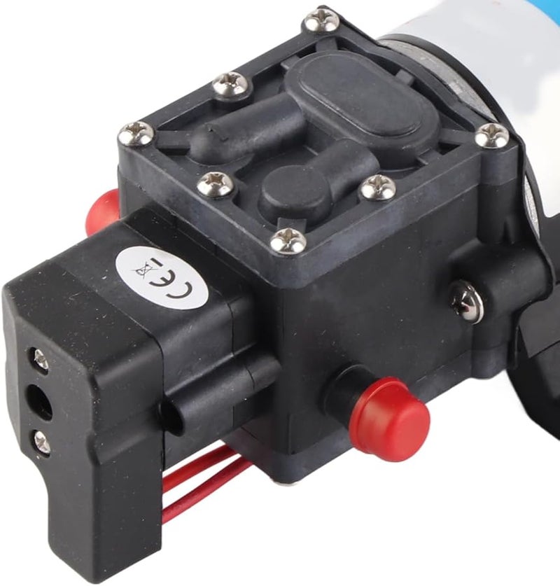 YA24 مضخة ماء كهربائية ذات غشاء بقدرة 100 واط تيار مستمر مع مفتاح ضغط ذاتية التحضير لضغط خطوط الأنابيب - Image 5