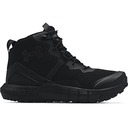 Under Armour mens Micro G Valsetz Mid Military and Tactical Boot, Black (001 Black, 9.5 US - Image 1