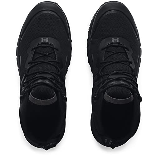 Under Armour mens Micro G Valsetz Mid Military and Tactical Boot, Black (001 Black, 9.5 US - Image 4