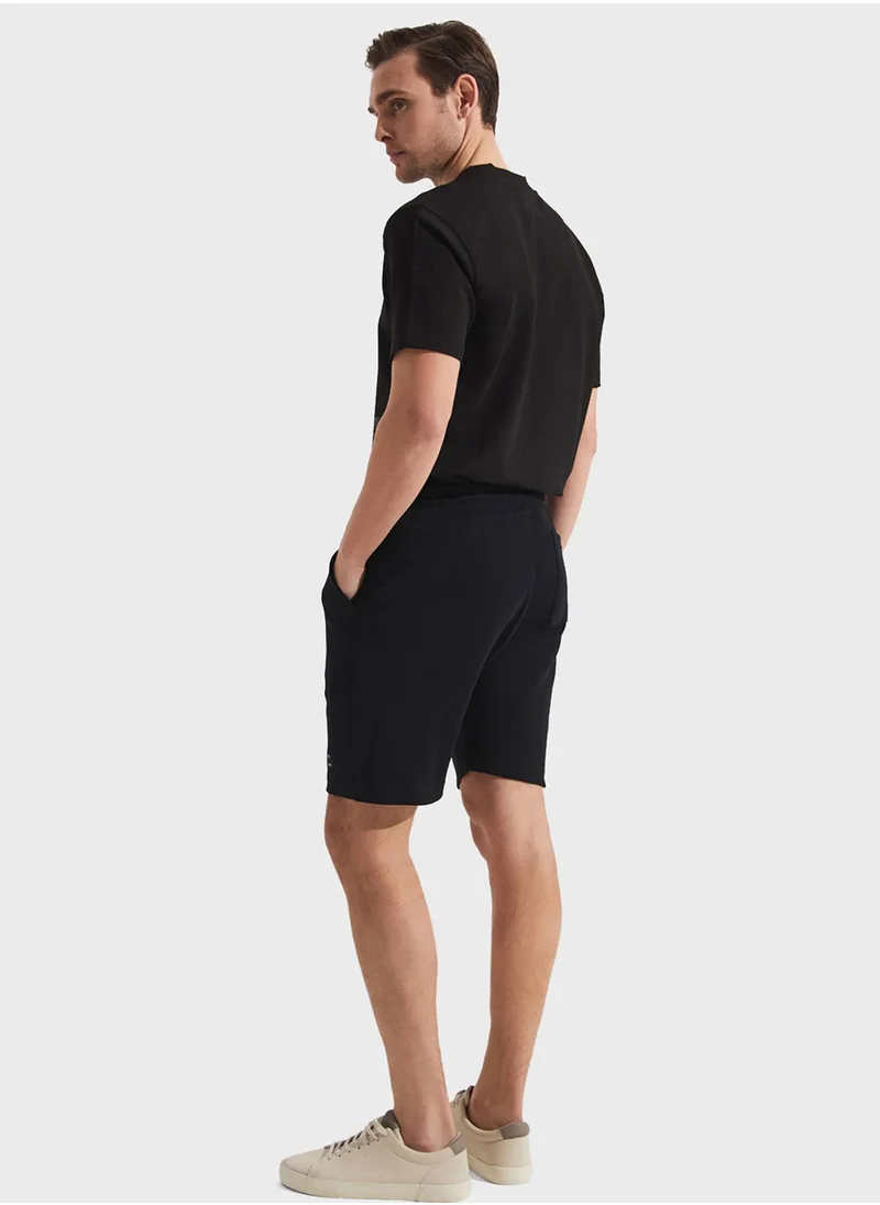 جون Essential Ribbed Seam Shorts