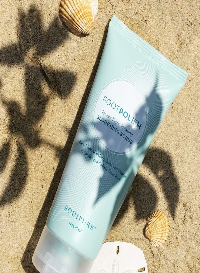 BodiPure Foot Polish with Multipurpose Use - Gently Exfoliating Skin, and Maintaining a Balanced pH Level, foot scrub for pedicure and foot care, 8 Ounce - Image 5