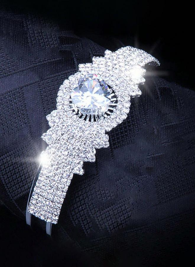 Take Two Rhinestone Inlaid with Embellishment Bracelet - Image 5