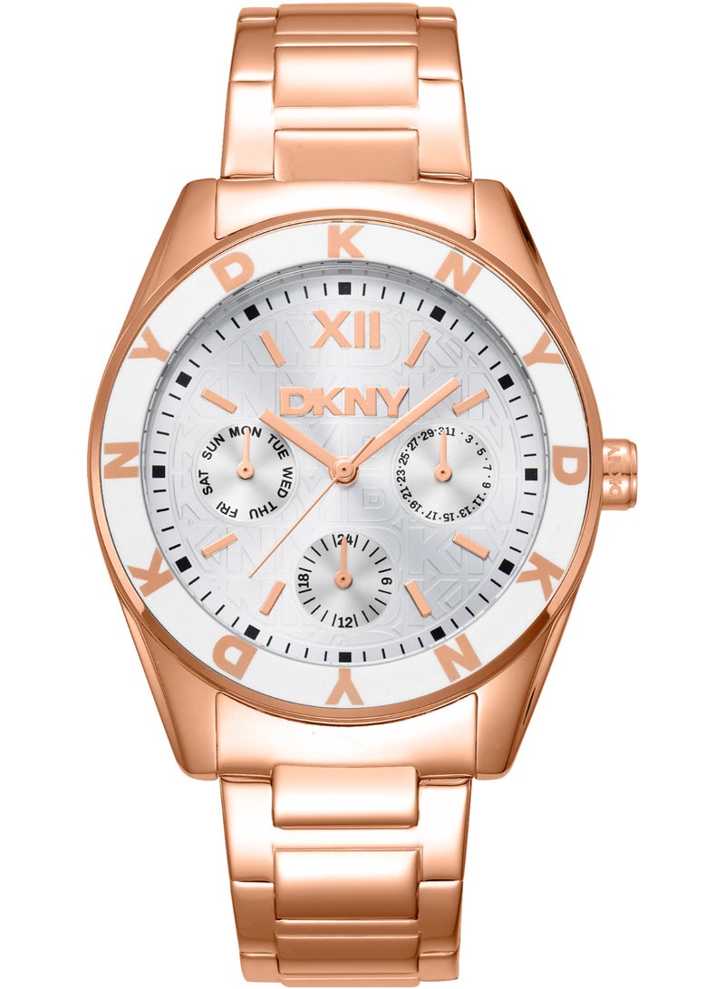 DKNY Chambers Multi Sport Dk1L073M0045 - Stainless Steel Female Quartz Multi-Function - Image 1