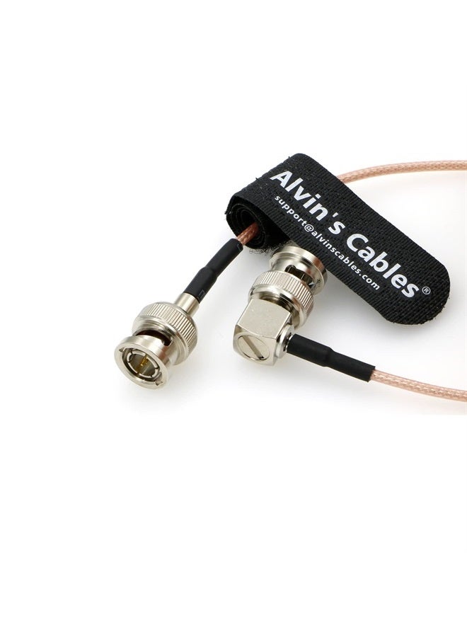 Alvin's Cables HD SDI BNC Coaxial Cable Right Angle to Straight 3G BNC Cable for Cameras Monitor Recorder Video Equipment 30CM|12inches - Image 4