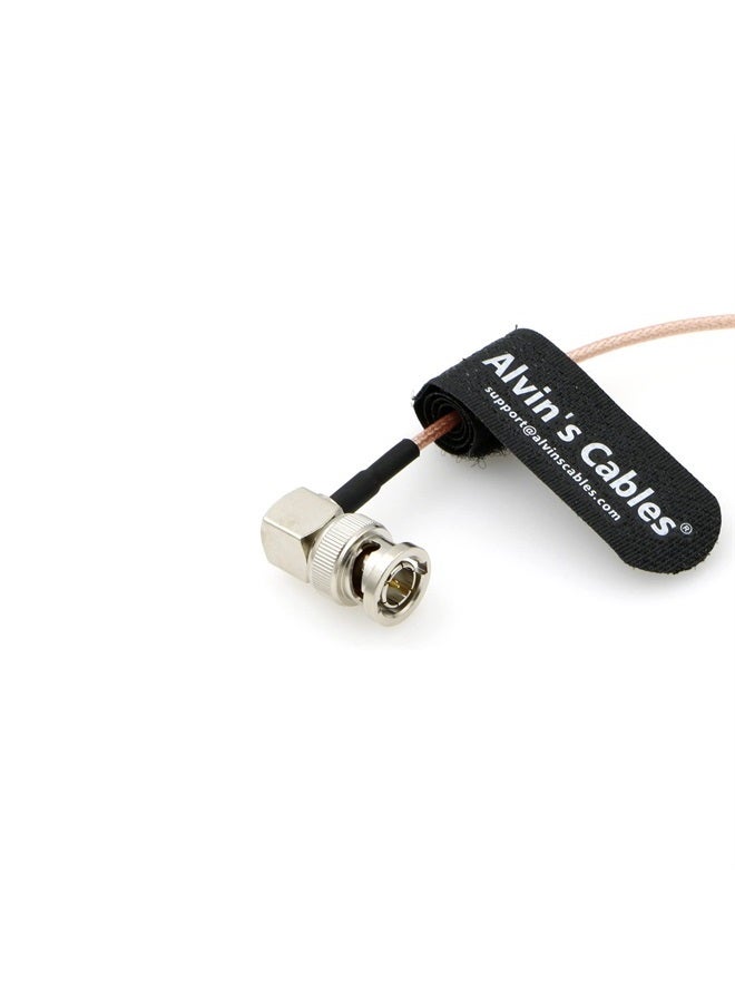 Alvin's Cables HD SDI BNC Coaxial Cable Right Angle to Straight 3G BNC Cable for Cameras Monitor Recorder Video Equipment 30CM|12inches - Image 2