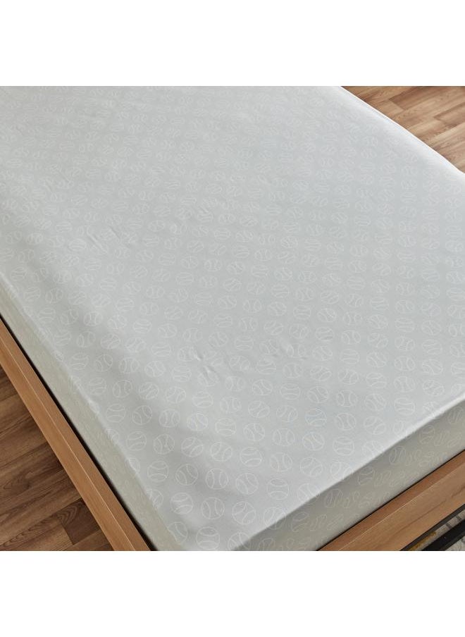 ARCADE Win Win Kapas Cotton Twin Fitted Sheet 120X200 Plus 25 Cm  - Image 3