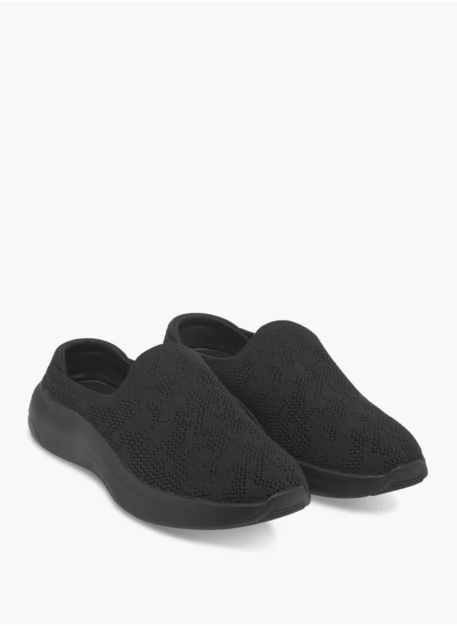 لو كونفورت Women's Textured Flyknit Slip-On Shoes