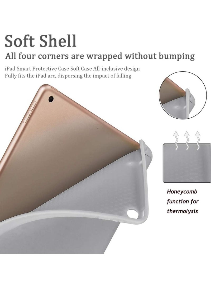 Case for iPad 6th/5th Generation 9.7-Inch, 2018/2017 Model Rebound Slim Smart Case with Built-in Pencil Holder, Strong Magnetic Trifold Stand and Auto Sleep/Wake Fit iPad 9.7 Inch - Image 4