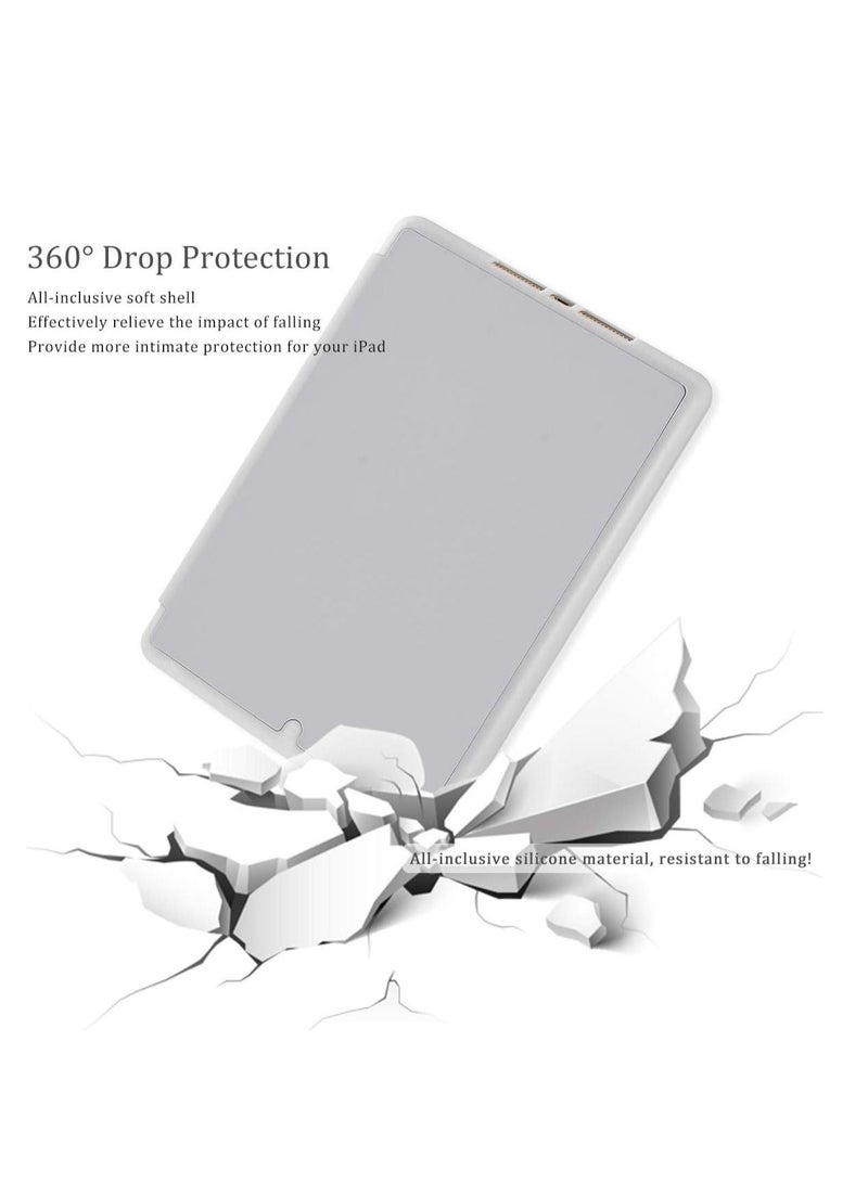 Case for iPad 6th/5th Generation 9.7-Inch, 2018/2017 Model Rebound Slim Smart Case with Built-in Pencil Holder, Strong Magnetic Trifold Stand and Auto Sleep/Wake Fit iPad 9.7 Inch - Image 3