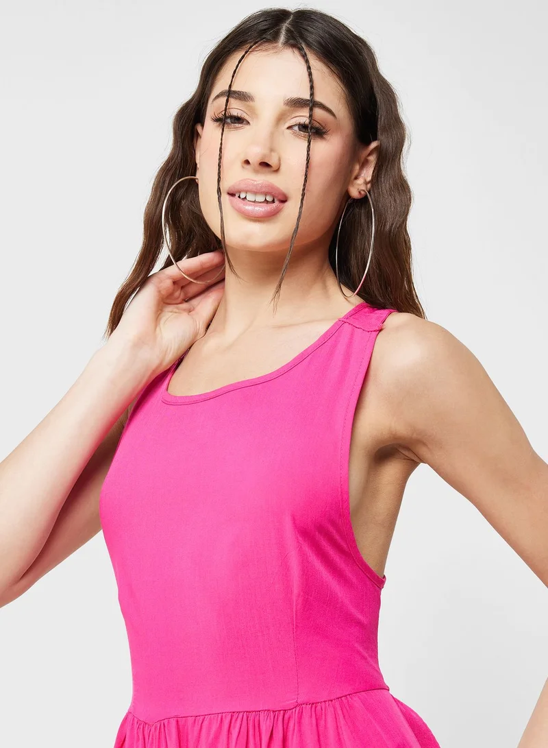 Ginger Tiered Cotton Dress