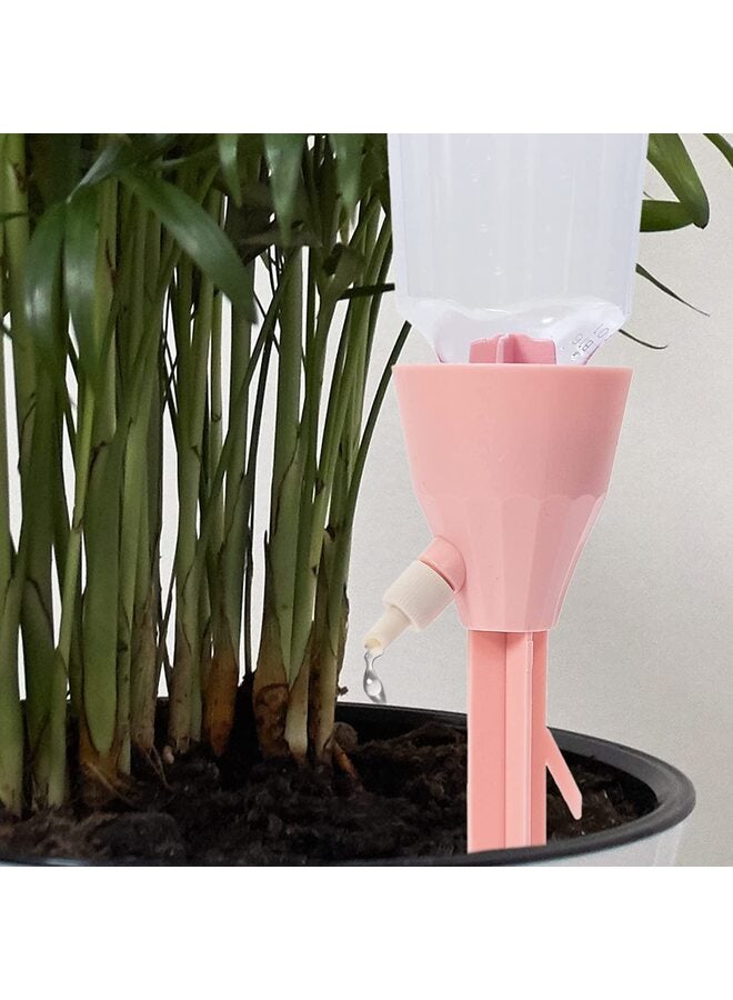 Generic 3 pcs Automatic Waterer for Plants, Adjustable Self Watering Spikes Plant Waterers Funnel Dripper for Vacations Automatic Watering System for Potted Plants  - Image 4
