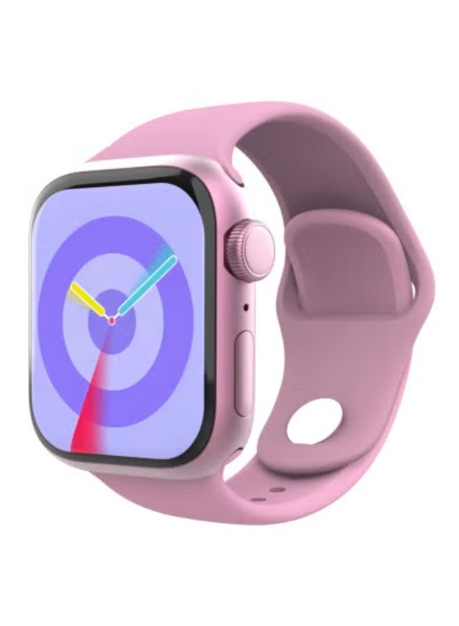 TIGER GS9 Mini Smartwatch – 1.75” AMOLED Always-On Display Fitness Tracker with Raise-to-Wake, 1GB Stor GS9 Mini Smartwatch – 1.75” AMOLED Always-On Display Fitness Tracker with Raise-to-Wake, 1GB Storage, Multi-Sport Modes, Heart Rate & Sleep Monitorinage, Multi-Sport Modes, Heart Rate & Sleep Monitoring – Stylish Smart Watch for Men & Women – Pink – 15-Month Warranty - Image 3