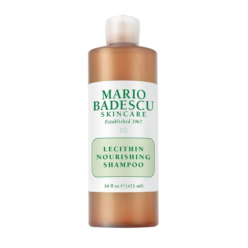 Mario Badescu Lecithin Nourishing Shampoo | Hydrating and Moisturizing Shampoo for Men & Women with Jojoba Oil & Lecithin | Helps Restore Dry, Damaged & Color-treated Hair | 16 Fl Oz - Image 1
