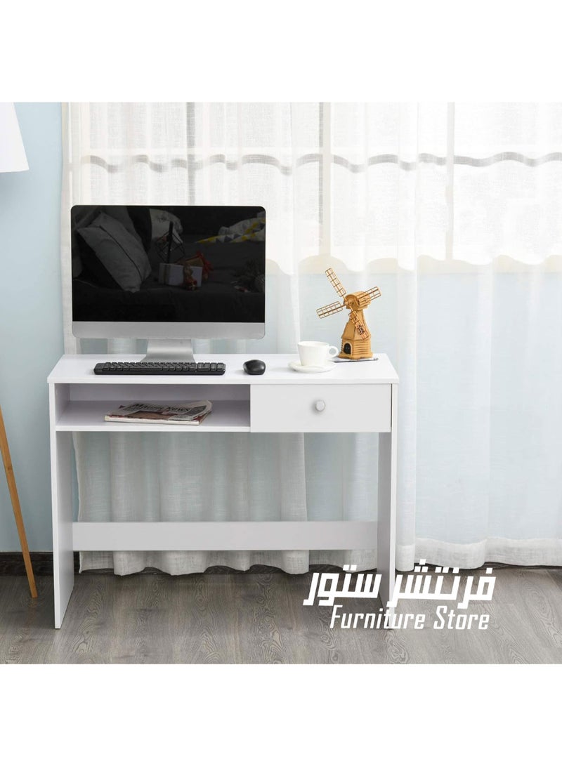 Furniture Store Modern desk, height 75 cm - width 100 cm - depth 40 cm, from Furniture Store. - Image 1
