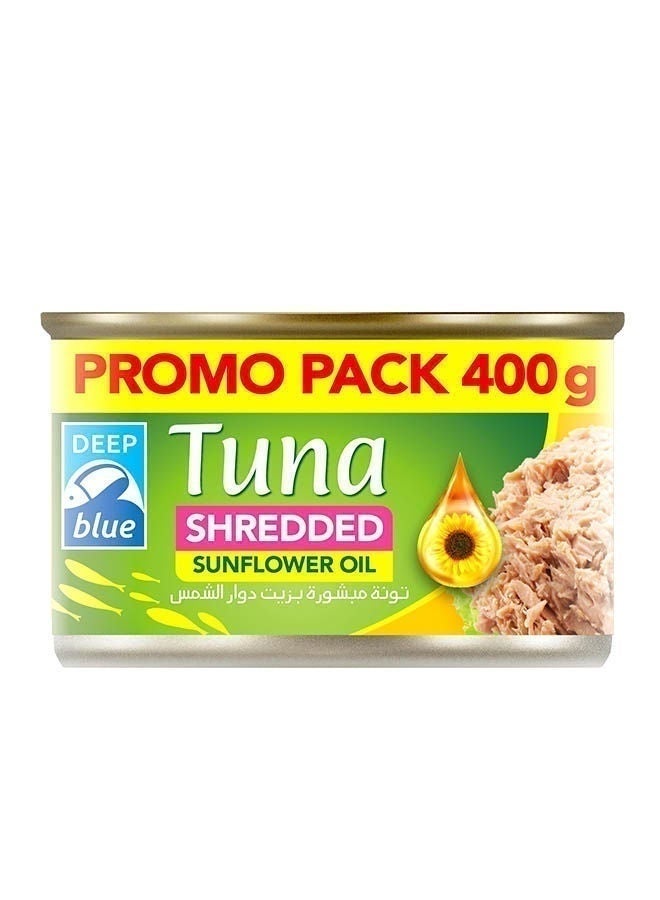 Tuna Shredded In Sunflower Oil, Thailand