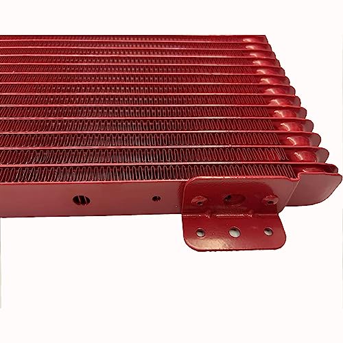 OVANOH Low Pressure Drop Transmission Oil Cooler 40k Transmission Oil Cool Compatible For Heavy Duty 40,000 GVW Max Low Mounting Hardware Towing Applications and Advanced Cooling Protection LPD47391 - Image 5
