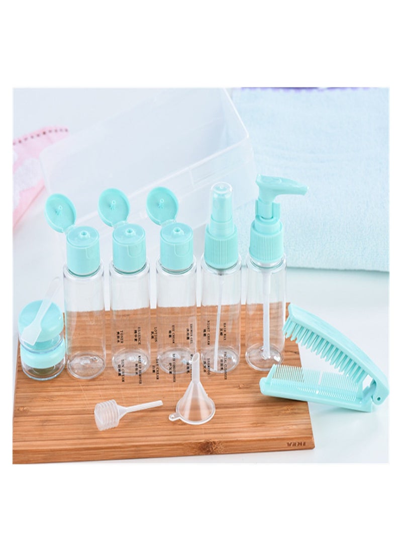 SYOSI - 13 Pack Travel Bottles Set TSA Approved Toiletries Containers with Clear Case Leakproof BPA Free Essentials Accessories Squeezable Refillable for Shampoo and Lotion Soap - Image 1