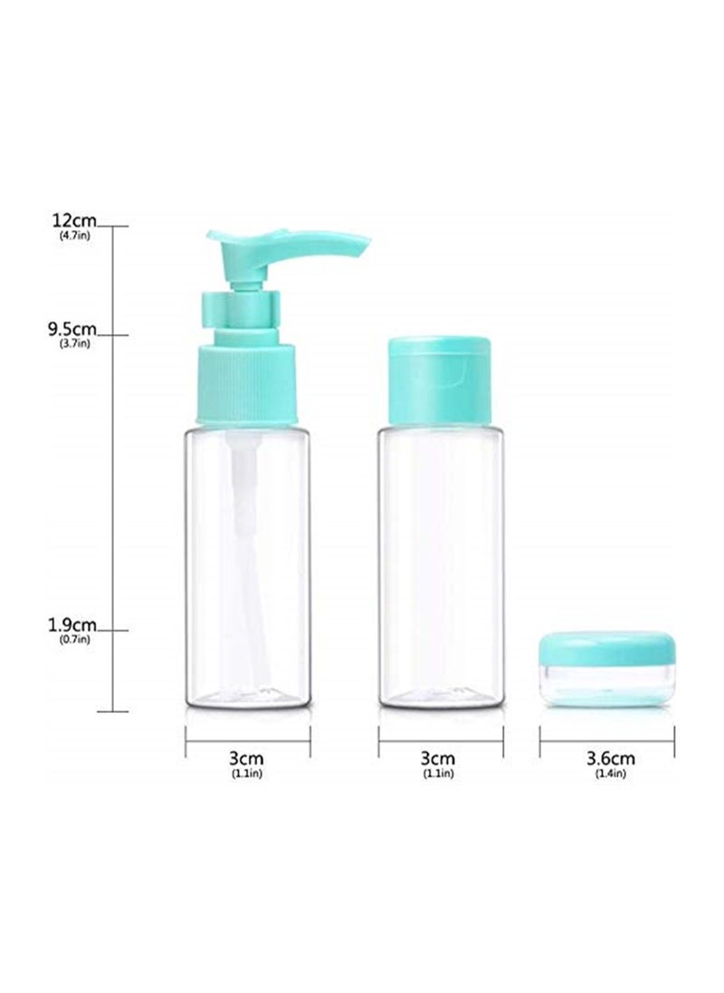 SYOSI - 13 Pack Travel Bottles Set TSA Approved Toiletries Containers with Clear Case Leakproof BPA Free Essentials Accessories Squeezable Refillable for Shampoo and Lotion Soap - Image 1