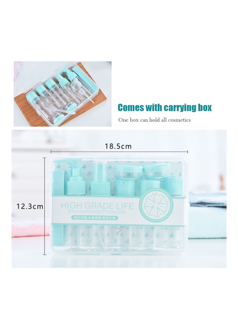 SYOSI - 13 Pack Travel Bottles Set TSA Approved Toiletries Containers with Clear Case Leakproof BPA Free Essentials Accessories Squeezable Refillable for Shampoo and Lotion Soap - Image 1
