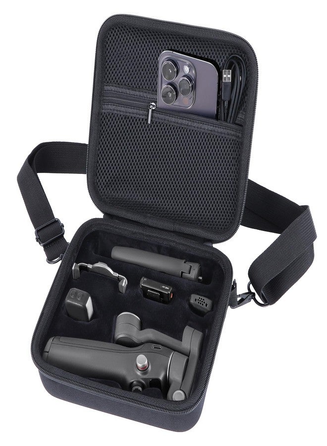 Peyyargo Hard Protective Case Compatible with DJI Osmo Mobile 7P / 7 Gimbal Stabilizer for iPhone, Android (Black) - Image 1