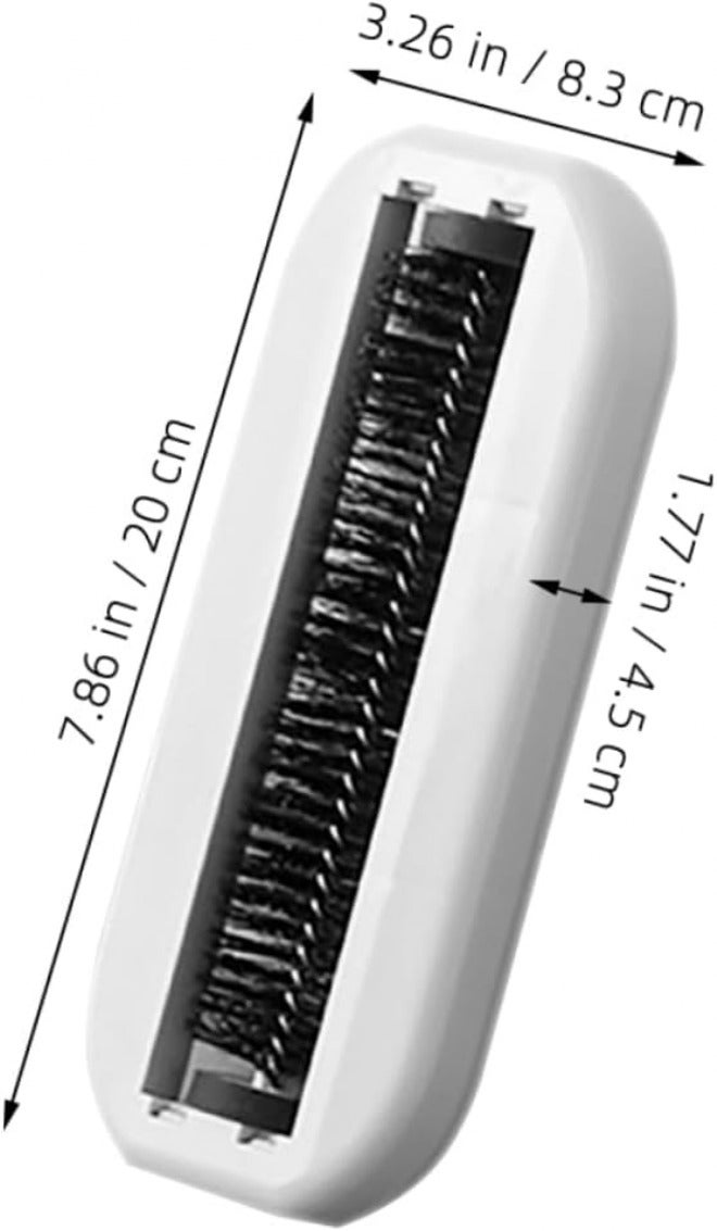 PRETYZOOM Handheld Crumb Sweeper Roller Brush for Tables Ergonomic Design for Hair and Lint Removal Multifunctional Crumb Picker for Sofas Beds and Floors - Image 2