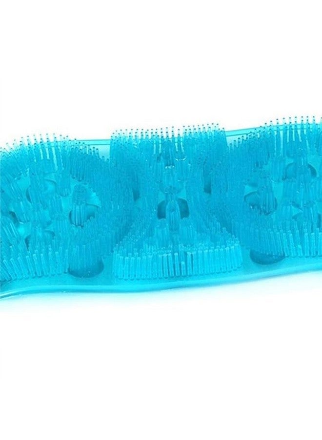VENJA (LABEL) Venja Full Body Silicon Massage Brush Wash Foot Dual Sided Back Scrubber Silica Gel Sole Cleaner Shower Bath Belt Women & Men (MultiColor) - Image 3