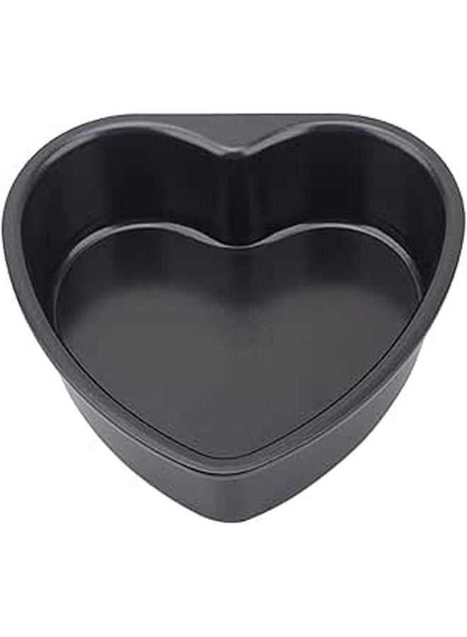 Heart Shaped Detachable Bottom 6 Inch Non Stick Cake Pan For Baking Mousse - Image 1
