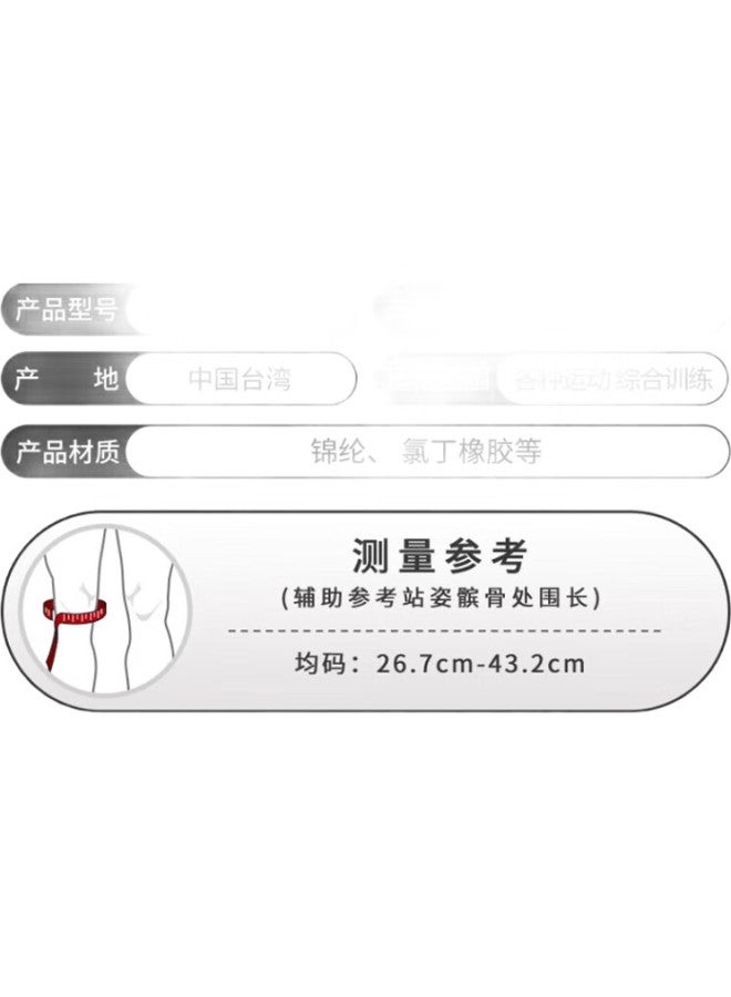 LP Patellar Strap Knee Brace, Patellar Tendon Stabilization Compression Band, Running Sports Protection, One Size Fits All - Image 2