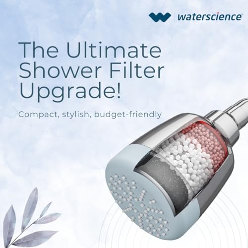 WaterScience CLEO Shower Filter for Bathroom | Hard Water Softener for Shower and Home | Borewell/Tanker Water | for Better Hair and Skin - CLEO-SFS-423 - Image 5