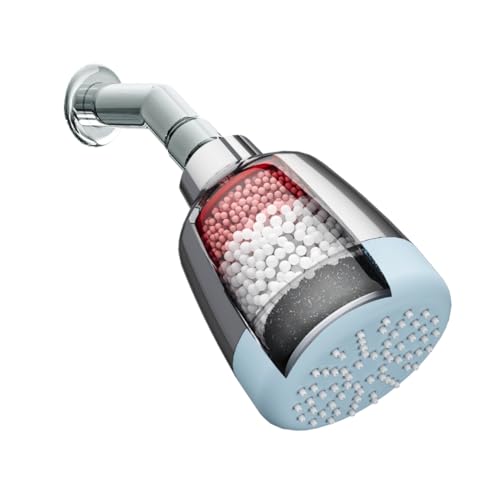 WaterScience CLEO Shower Filter for Bathroom | Hard Water Softener for Shower and Home | Borewell/Tanker Water | for Better Hair and Skin - CLEO-SFS-423 - Image 1