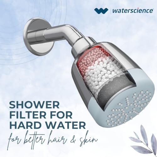 WaterScience CLEO Shower Filter for Bathroom | Hard Water Softener for Shower and Home | Borewell/Tanker Water | for Better Hair and Skin - CLEO-SFS-423 - Image 2