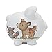 Child to Cherish Ceramic Piggy Bank for Boys Woodlands - Image 3