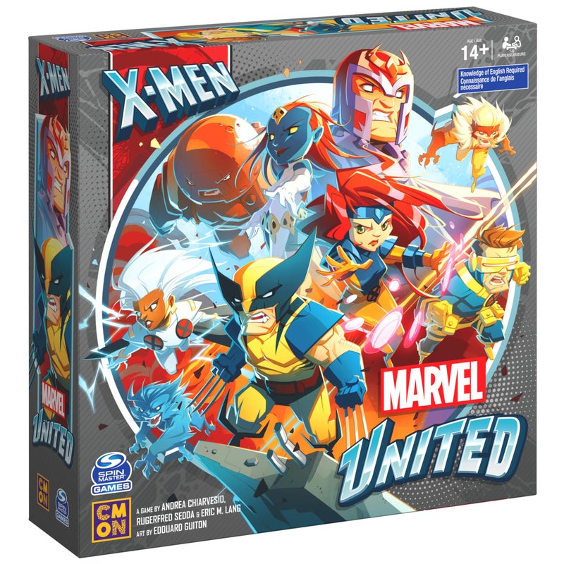 Spin Master Games Marvel United XMen Strategy Board Game Includes Collectible Figurines for Fans of Marvel Rivals Action Movie Toys 15 Players for Adults Teens Ages 14 Up - Image 2