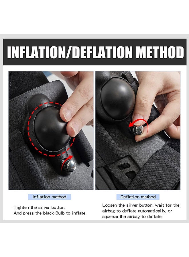 Pneumatic Walking Boot, Air Walking Boot Walker Brace Foot and Ankle Stabilizer Full Shell Orthopedic Protection Walker Boot Support Brace for Healing - Image 4