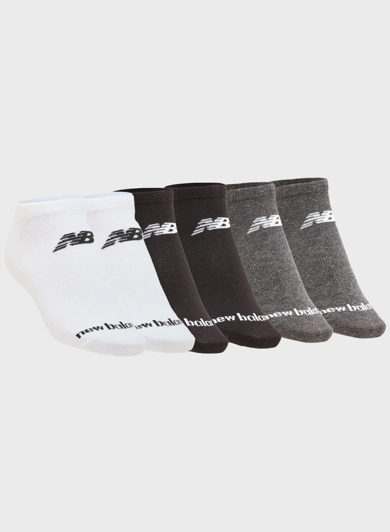 نيو بالانس 6 Pack Everyday Lightweight No Show Socks