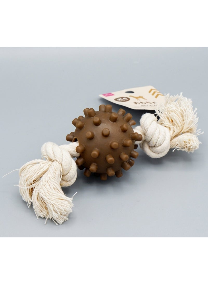 Daiso Dog Toy with Ball – Fun Interactive Play Toy for Dogs – Durable Fetch & Chew Ball Toy for Puppies & Dogs – Training, Exercise & Indoor Outdoor Pet Play Toy - Image 2