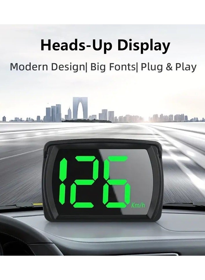 HUD Car HUD Head-Up Display Speedometer High-Definition Car  Suitable for All Models - Image 1