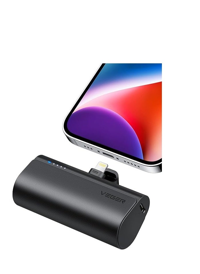 VEGER 20W Small 5000mAh Mini Power Bank 20W Fast Charging Portable Charger Battery Pack Compatible with iPhone 14/14 Pro/14 Pro Max/14 Plus/13/12/11 /XS/XR/X/8/7/6s/Plus  - Image 5