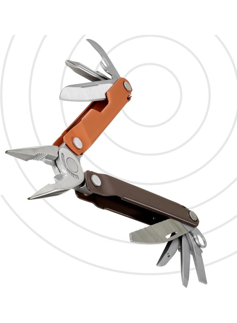 LEATHERMAN LEATHERMAN, Bond Multi-tool, EDC Tool with 420HC Nylon Sheath, Burnt Sienna  - Image 2