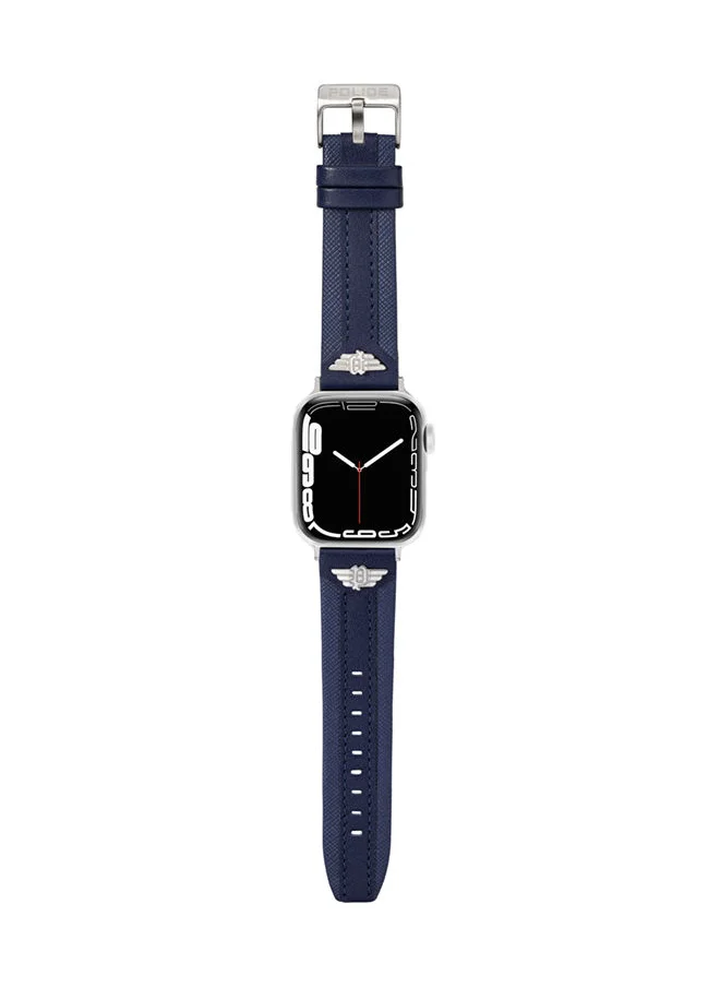 POLICE Wings Blue Leather Watch Straps