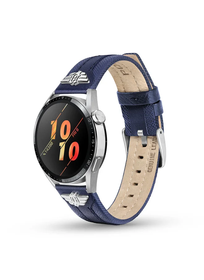 POLICE Wings Blue Leather Watch Straps