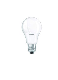 Osram LED Value Classic A60 Bulb E27 8.5W Daylight, UV and Flicker Free, No Blue Light Hazard, 806lm 6500K Frosted with ESMA Approval (Pack of 1), COOL WHITE