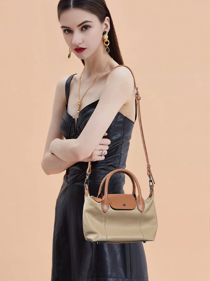 Genuine Leather Dumpling Bag – High-End Fashionable Handbag for Women - Image 5