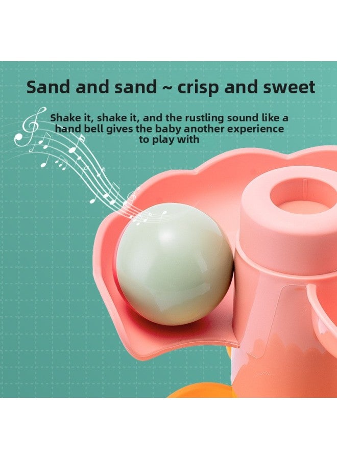 Children's Educational Fun Track Sliding Ball Tower Rolling Ball Baby Early Education Monkey Stacked Toy Tower-Color:1306 Monkey Slide - Image 5