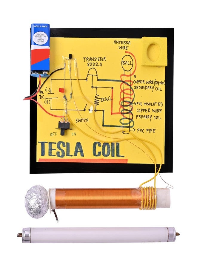 sameer science projects Tesla Coil Working Science Project - Image 4