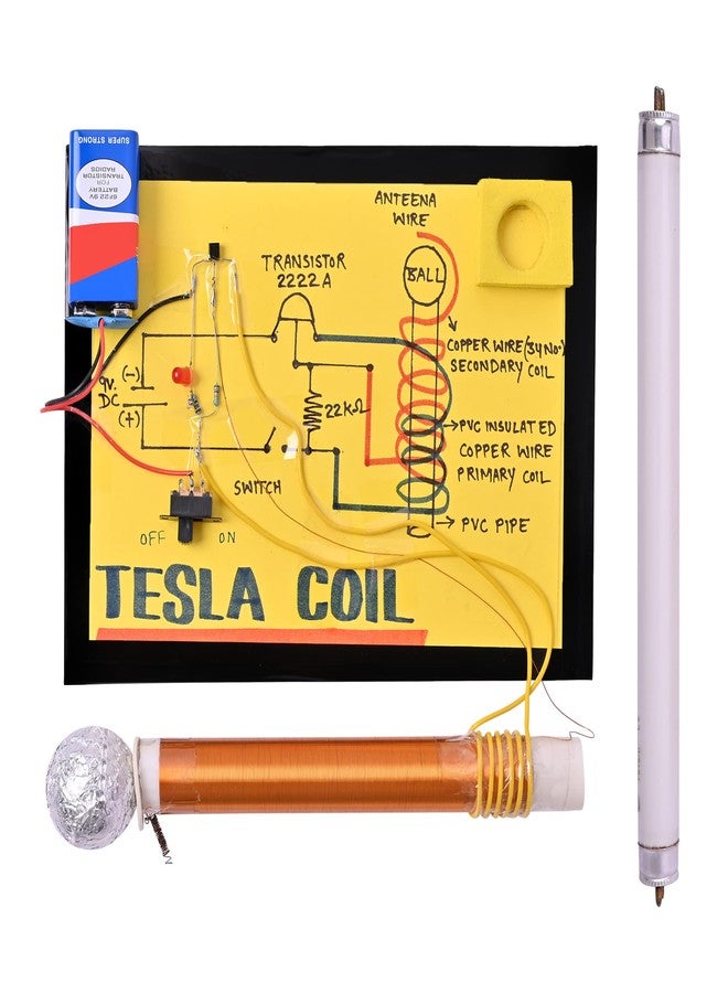 sameer science projects Tesla Coil Working Science Project - Image 5