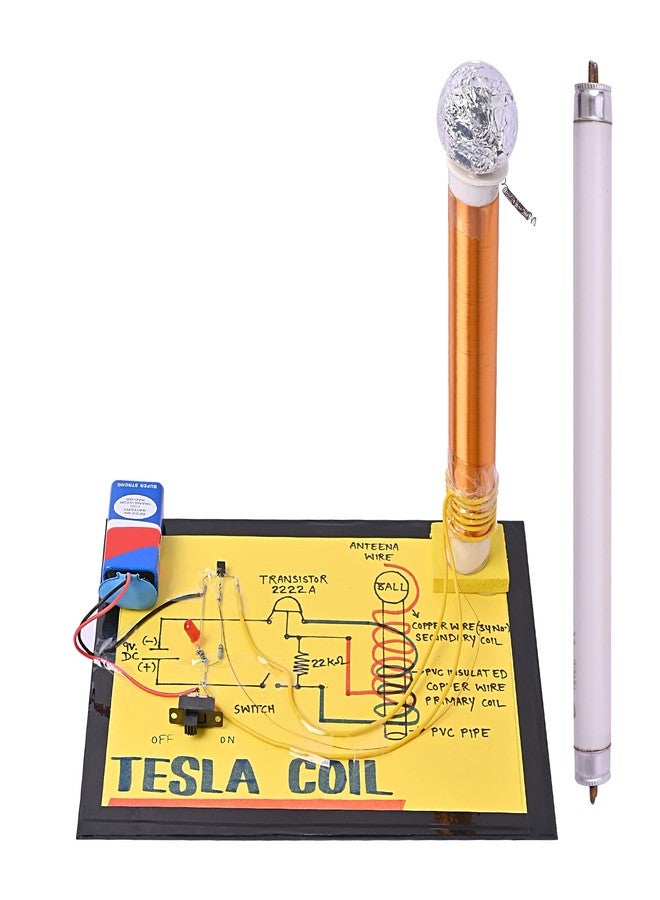 sameer science projects Tesla Coil Working Science Project - Image 1